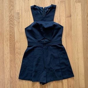 Topshop Romper with Cutout